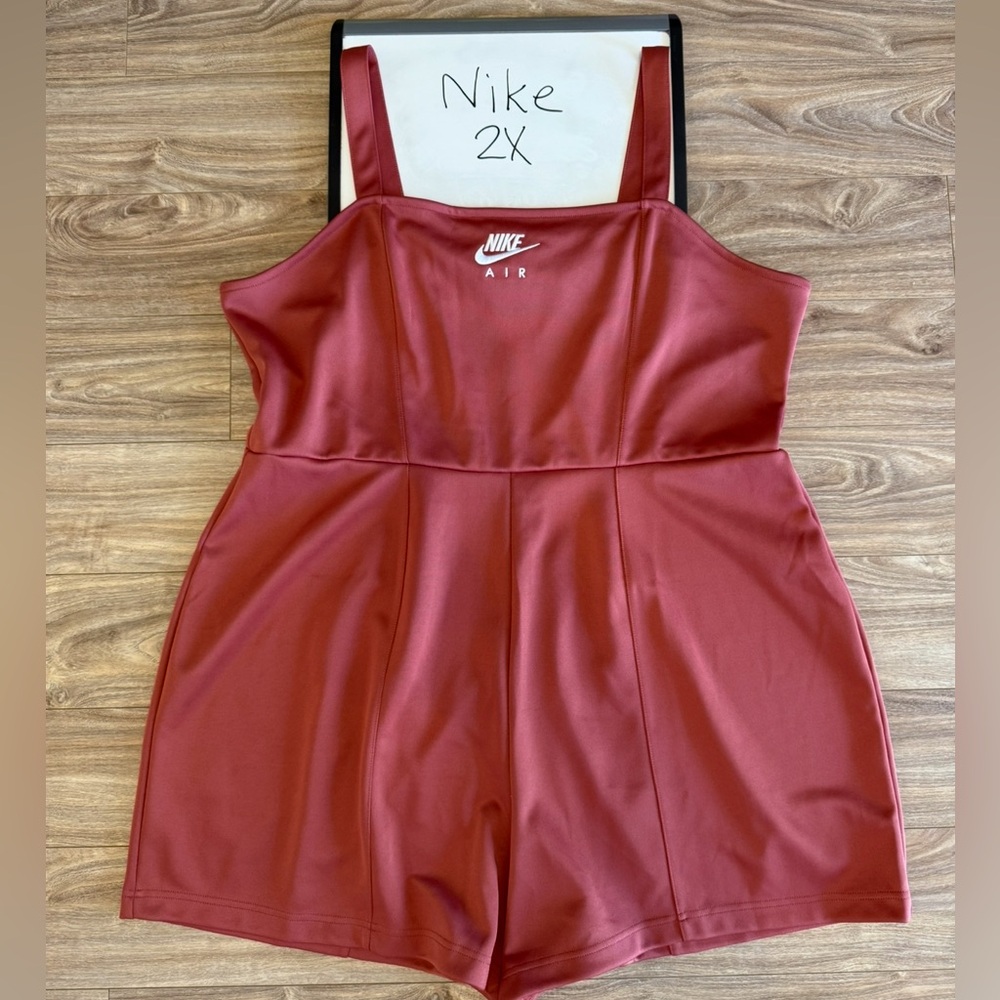 Nike Dri-fit Rust Red Sleeveless Romper 2X